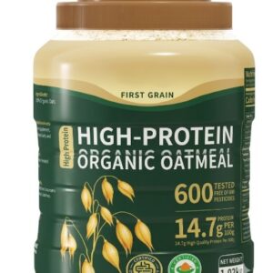 Organic Oatmeal Jar 600g